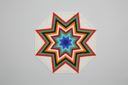 Image of Beadwork mat - geometric / star
